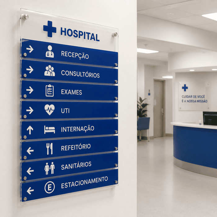Pe&ccedil;as em acr&iacute;lico sob medida, displays, expositores e placas personalizadas